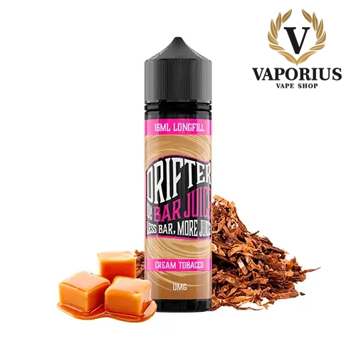 Cream Tobacco Drifter Bar 16ml LongFill