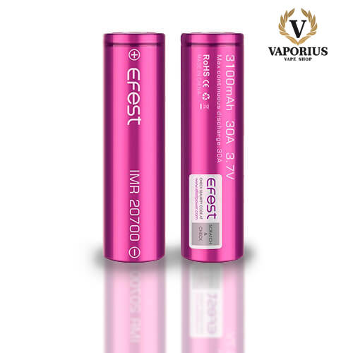 EFEST 20700 3100mah 30A