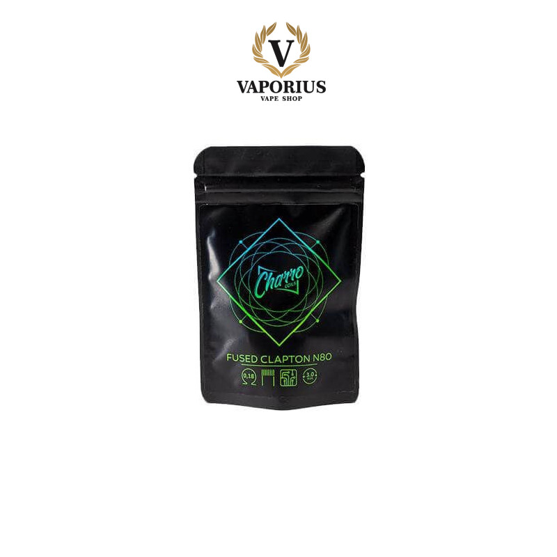 CHARRO FUSED CLAPTON NI80 0.18 Ohm DUAL