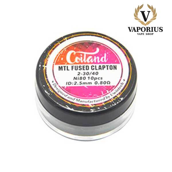 COILAND MTL FUSED CLAPTON 0.8 SINGLE