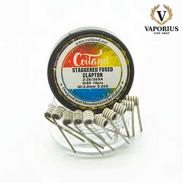 COILAND STAGGERED FUSED CLAPTON 0.26 SINGLE