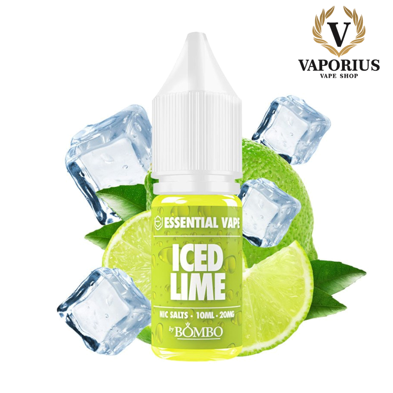 ICED LIME ESSENTIAL VAPE NIC SALTS 10ML 20MG