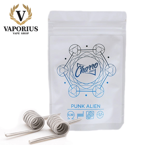 PUNK ALIEN SINGLE 0.30 Ohm CHARRO COILS
