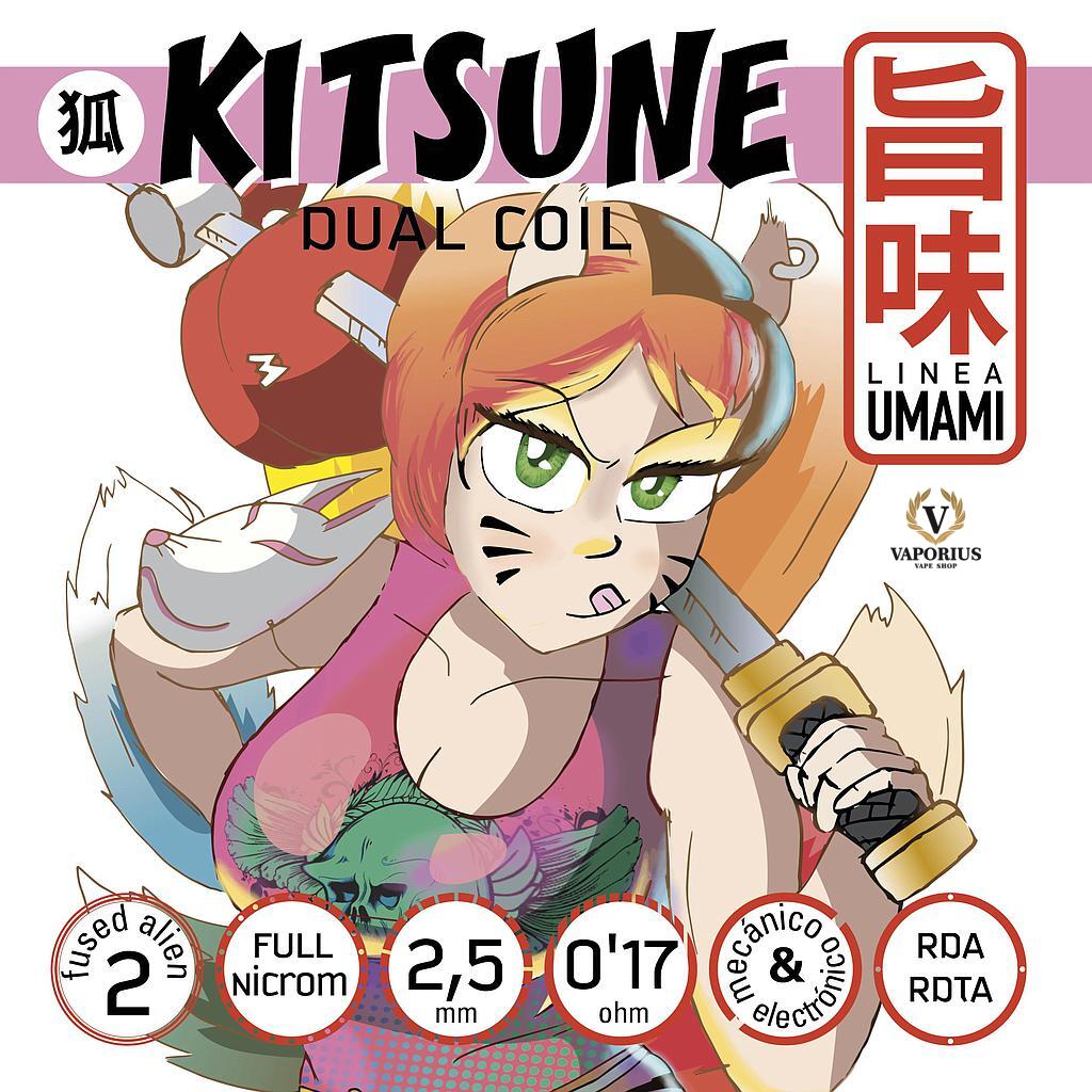 UMAMI KITSUME 0.17 Ohm DUAL BACTERIO COILS