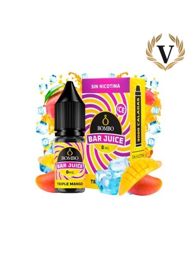 Triple Mango Ice 10ml - Bombo Bar Juice - Nicotina : 10mg, Tamaño : 10 ml