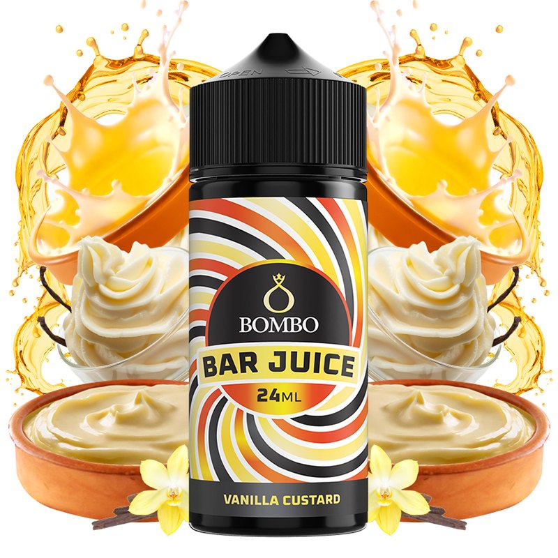 Aroma Vanilla Custard 24ml (Longfill) - Bombo Bar Juice - Tamaño : 24ml en bote de 120ml