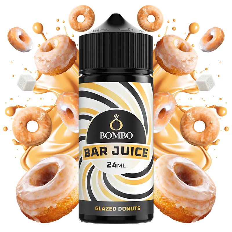 Aroma Glazed Donuts 24ml (Longfill) - Bombo Bar Juice - Tamaño : 24ml en bote de 120ml