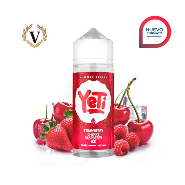 Yeti Summit Series Strawberry Cherry Raspberry Ice Longfill 10ml