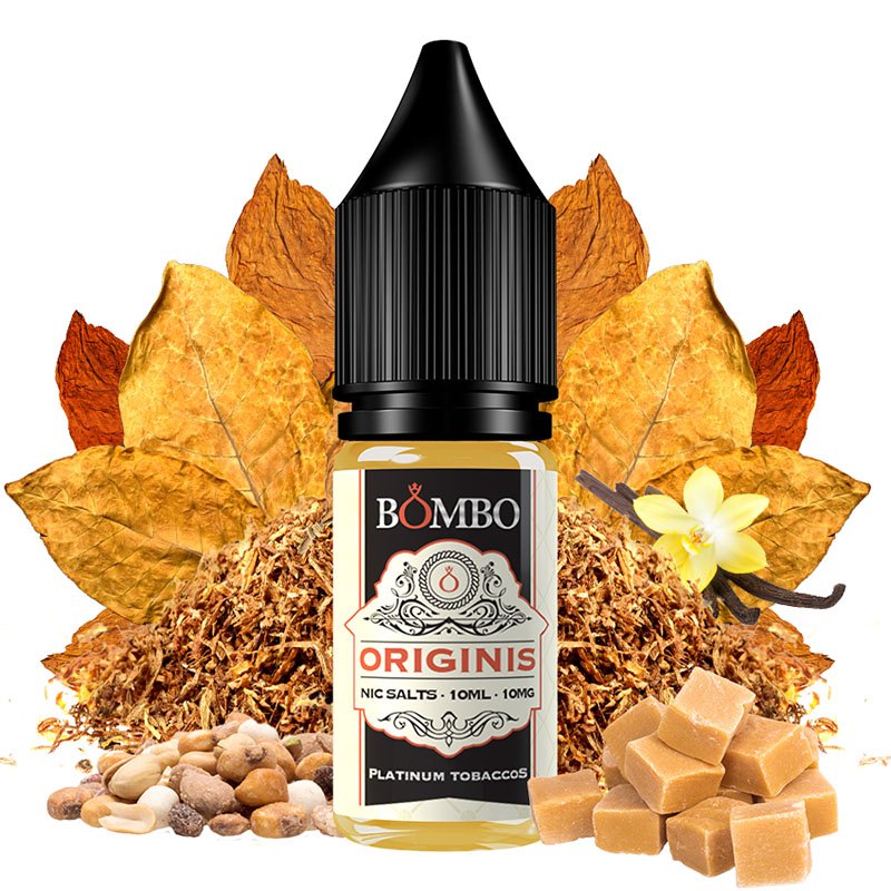 ORIGINIS BOMBO PLATINUM TOBACCOS NIC SALTS 10ML 10MG