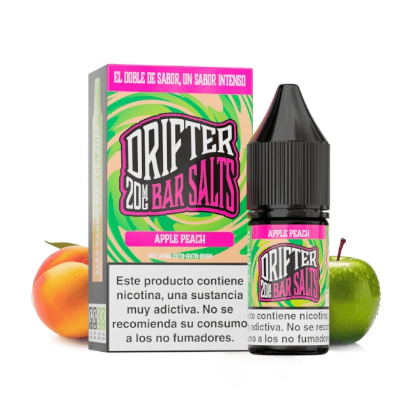 APPLE PEACH DRIFTER BAR SALTS 10ML 10MG