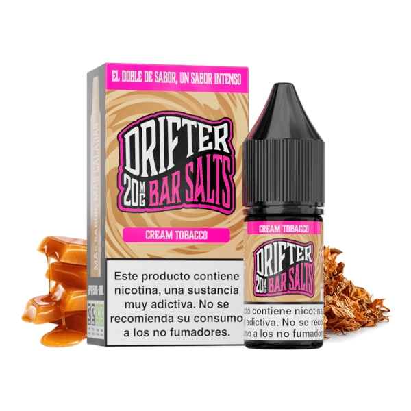 CREAM TOBACCO DRIFTER BAR SALTS 10ML 20MG