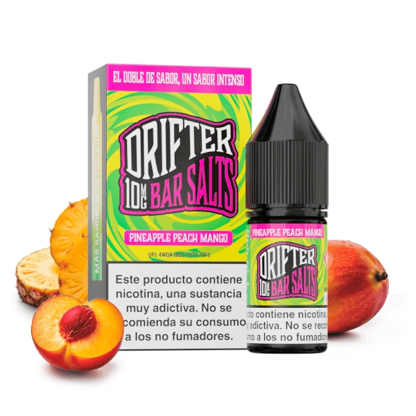 PIÑA MELOCOTON MANGO DRIFTER BAR SALTS 10ML 10MG