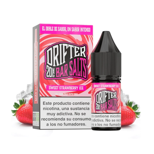 SWEET STRAWBERRY ICE DRIFTER BAR SALTS 10ML 20MG