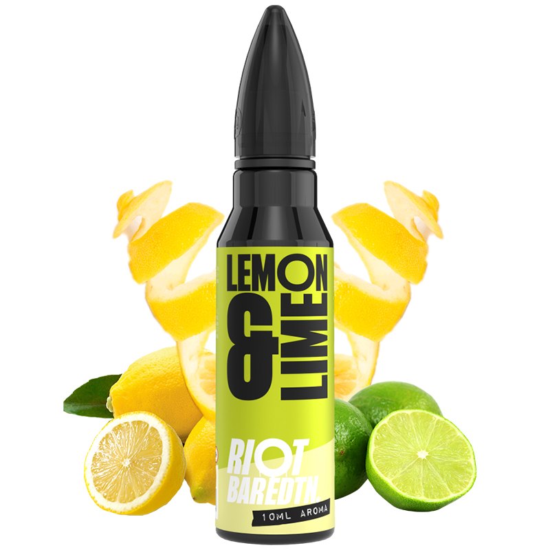 Aroma Lemon Lime 10ml/60 (Longfill) - Riot Bar EDTN - Tamaño : 10ml en bote de 60ml