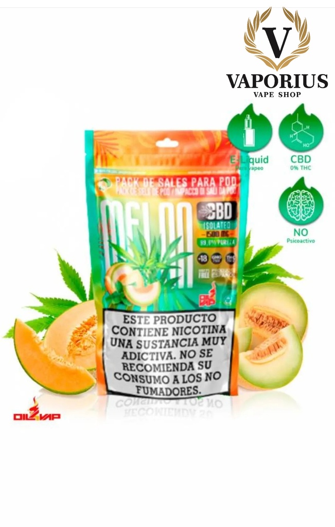 PACK CBD + SALES WATERMELON 1500MG OIL4VAP