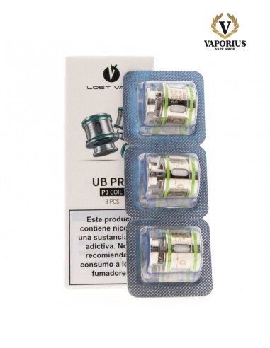 [V2902] RESISTENCIA UB PRO P3 0.30 Ohm LOST VAPE