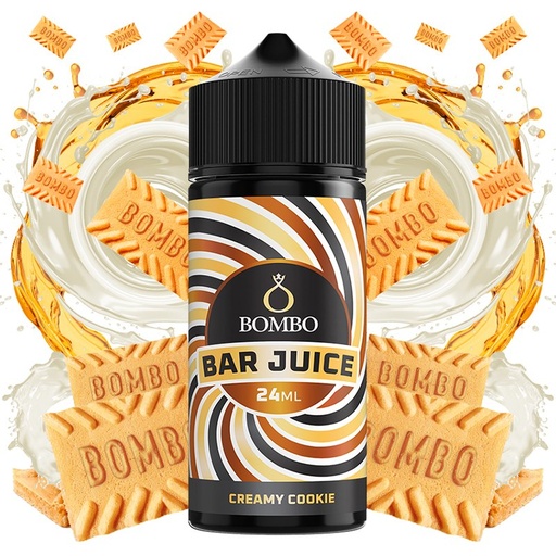 [2482] Aroma Creamy Cookie 24ml (Longfill) - Bombo Bar Juice - Tamaño : 24ml en bote de 120ml