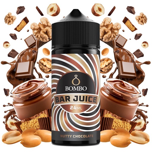 [2483] Aroma Nutty Chocolate 24ml (Longfill) - Bombo Bar Juice - Tamaño : 24ml en bote de 120ml