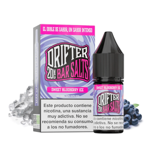 [2914] BLUEBERRY ICE DRIFTER BAR SALTS 10ML 10MG