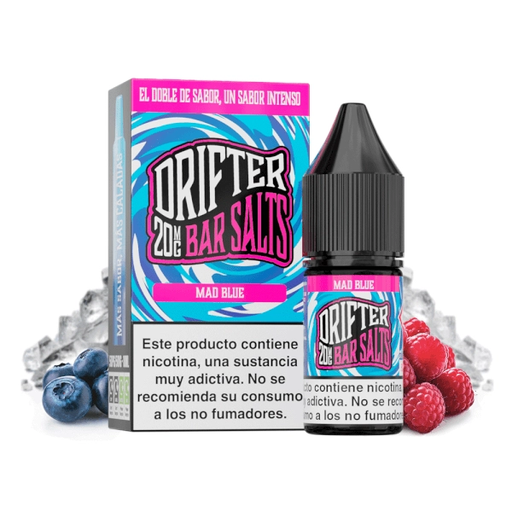 [2923] MAD BLUE DRIFTER BAR SALTS 10ML 10MG