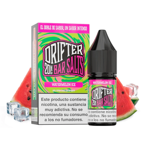 [2938] WATERMELON ICE DRIFTER BAR SALTS 10ML 10MG